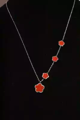Collier Fleur Argent