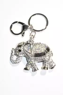 porte-cle elephant multicolore