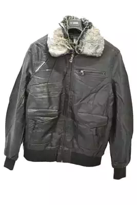 Blouson polaire de la maison La Sartoria taille M Noire