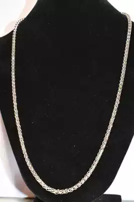Collier homme unie