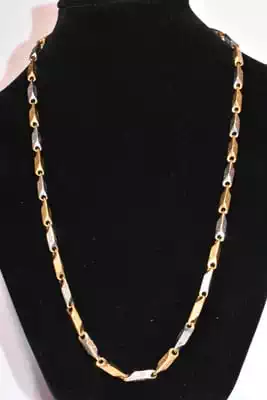 Collier homme unie