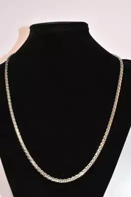 Collier homme unie