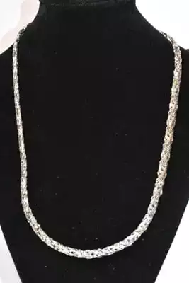 Collier homme unie