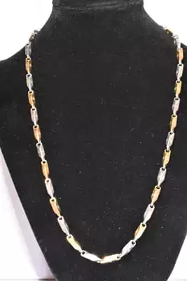 Collier homme unie