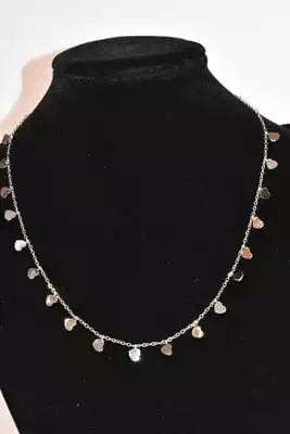 Collier Coeur Argent