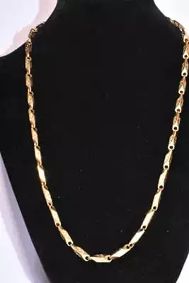Collier homme unie