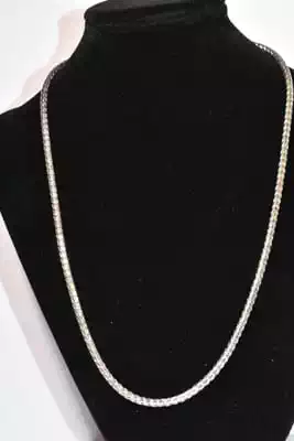 Collier homme unie