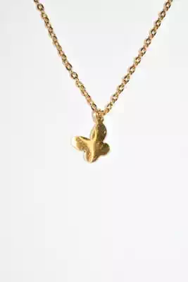 Collier papillon Or