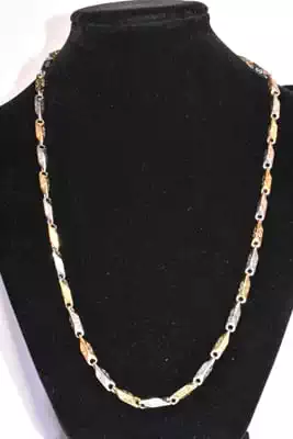 Collier homme unie