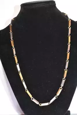 Collier homme unie