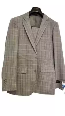 Costume de la maison La Sartoria slim-fit taille 50 veste - 42 pantalon Carreaux