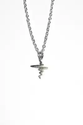 Collier onde amour Argent