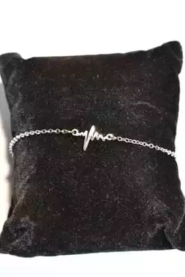 Bracelet onde amour Argent C9AC54 