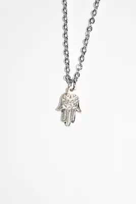 Collier main de fatma Argent