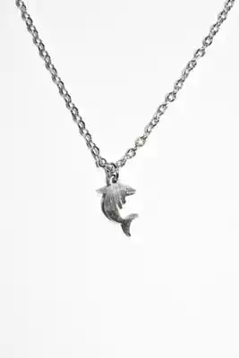 Collier dauphin Argent