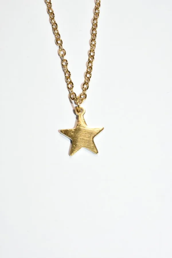 Collier star Or