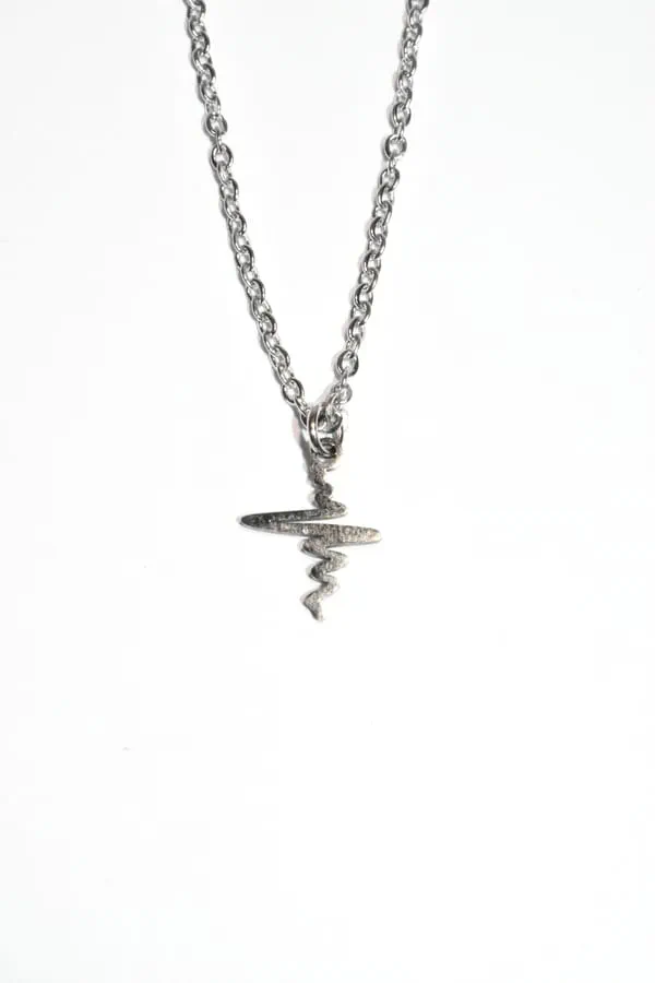 Collier onde amour Argent