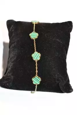 Bracelet fleur Or
