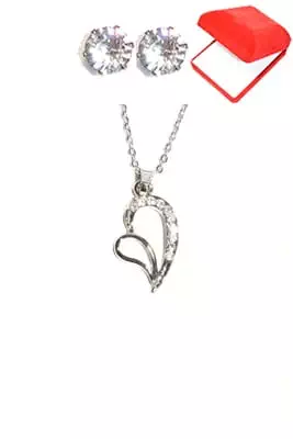 Coffret Coeur Argent