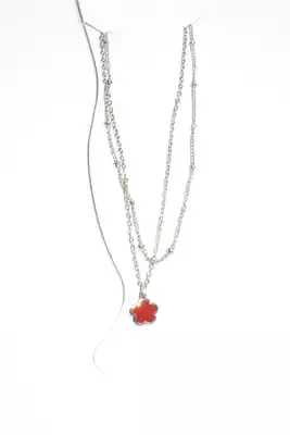 Chevillere fleur Argent