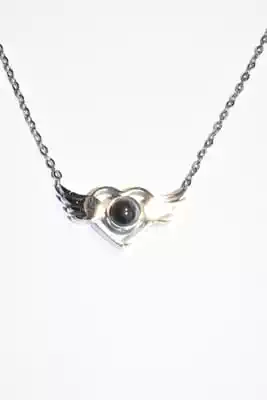 Collier Coeur Argent
