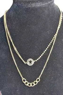 Collier étoile Or