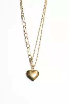 Collier Coeur Or