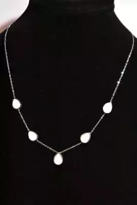 Collier goutte Argent