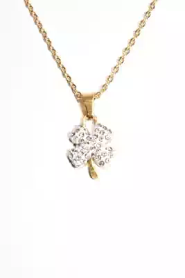 Pendentif trèfle Or