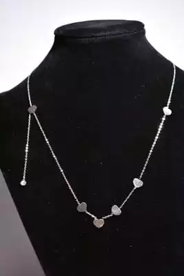 Collier Coeur Argent
