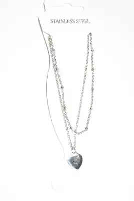 Chevillere chaine de cheville coeur Argent