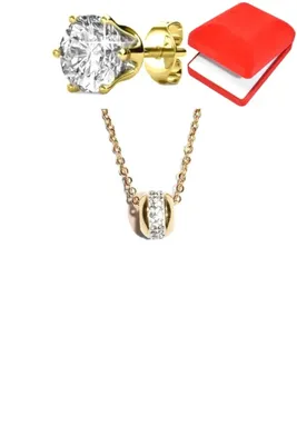 Coffret rouge anneau Or