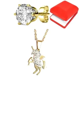 Coffret licorne Or