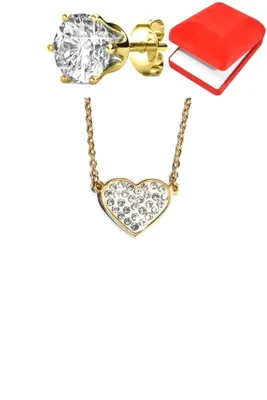Coffret Coeur Or