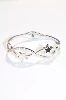 Jonc étoile Argent
