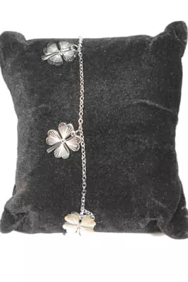Bracelet trèfle Argent