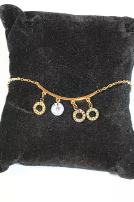 Bracelet cercle romain Or