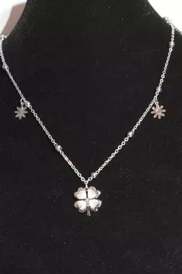 Collier trèfle Argent