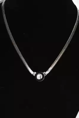 Collier cercle diams Argent