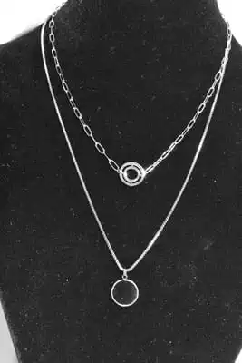 Collier rond Argent