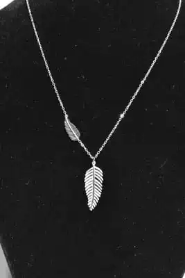 Collier palme Argent