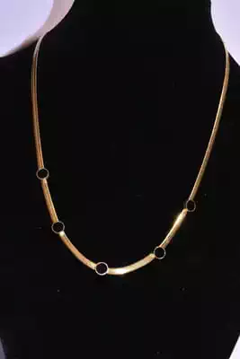 Collier rond or