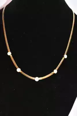 Collier rond or