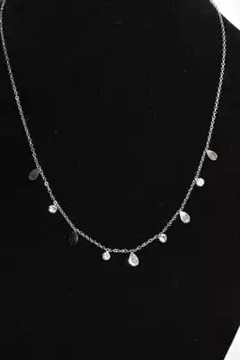 Collier goutte Argent