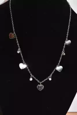 Collier coeur Argent C710B8 