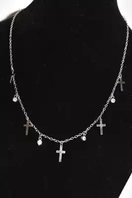 Collier croix Argent