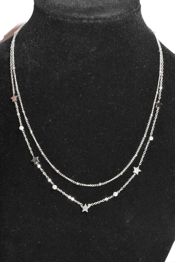 Collier étoile Argent