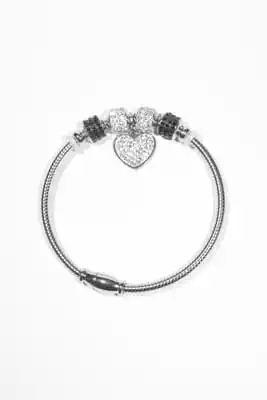 Jonc Coeur Argent
