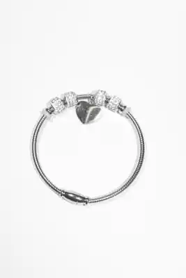 Jonc Coeur Argent