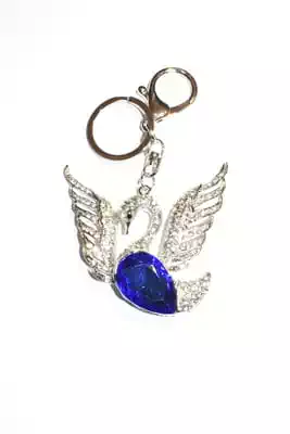 porte-cle cygne Bleu